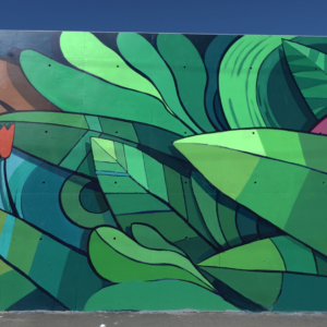 Saint Paul. 2025. Otro mural realizado junto a Dani Bianchini.